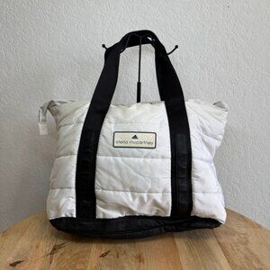 Stella McCartney for Adidas Weekender Bag White & Black